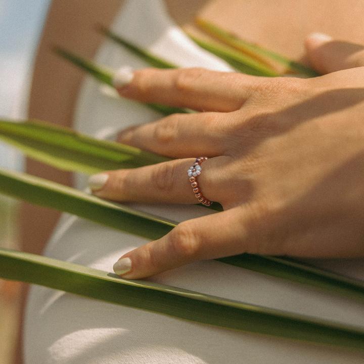 Produktbild Purelei Linen Blossom Anxiety Ring (56, 60)