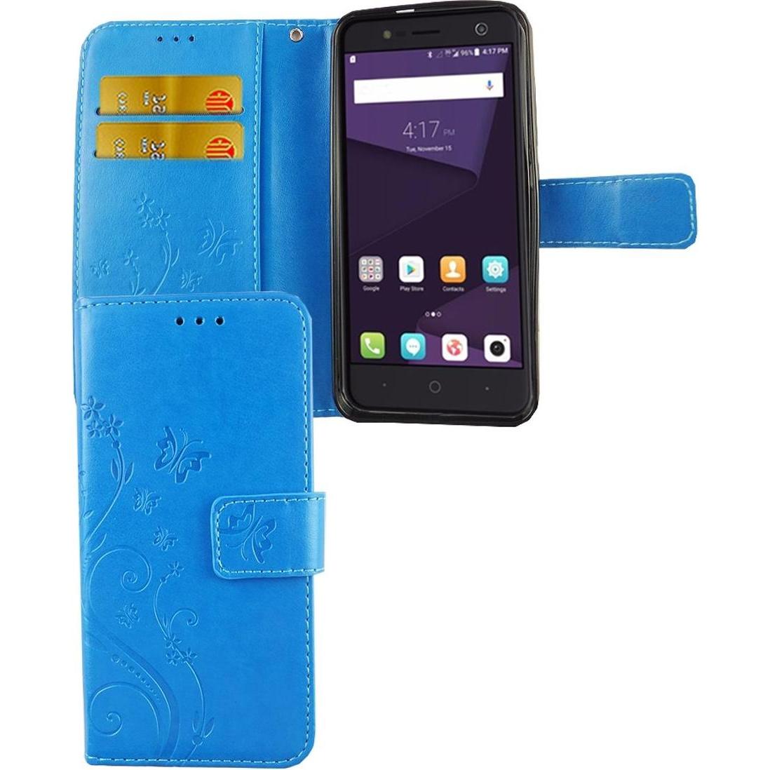 König Design Hülle Handy Schutz für ZTE Blade V8 Lite Case Cover Tasche Wallet Etui Bumper (ZTE Blade V8 Lite), Smartpho...