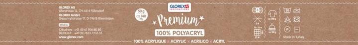 Productafbeelding Glorex Premium 100% acryl, 50g