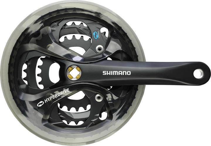 Shimano 7/8v Acera 48/38/28 Fc-m361 Noir (175 mm)