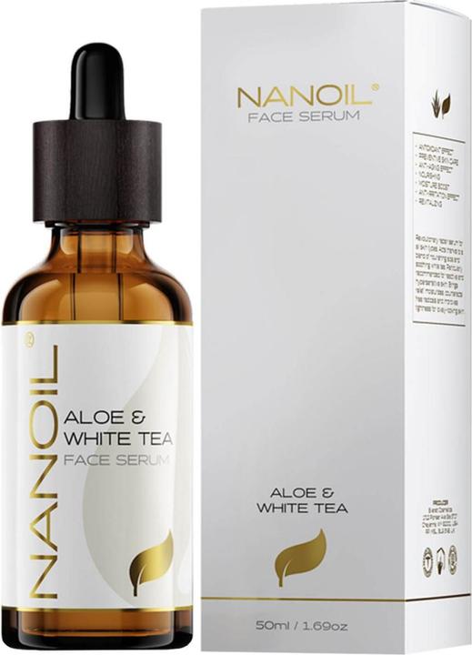 Produktbild Nanoil Gesichtsserum mit Aloe Vera und weissem Tee (50 ml)