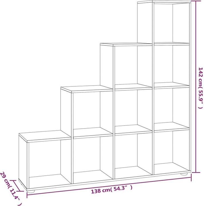 Produktbild VidaXL Roberto (138 x 29 x 142 cm)