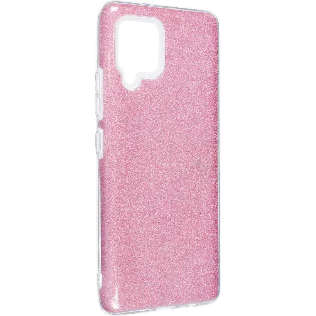 König Design Handyhülle für Samsung Galaxy A42 5G Schutzcase Cover Bumper Schale Glitzer Pink (Samsung Galaxy A42 5G), S...