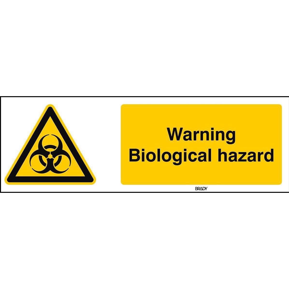 Brady, Etiketten, ISO 7010 Sign - Warning: