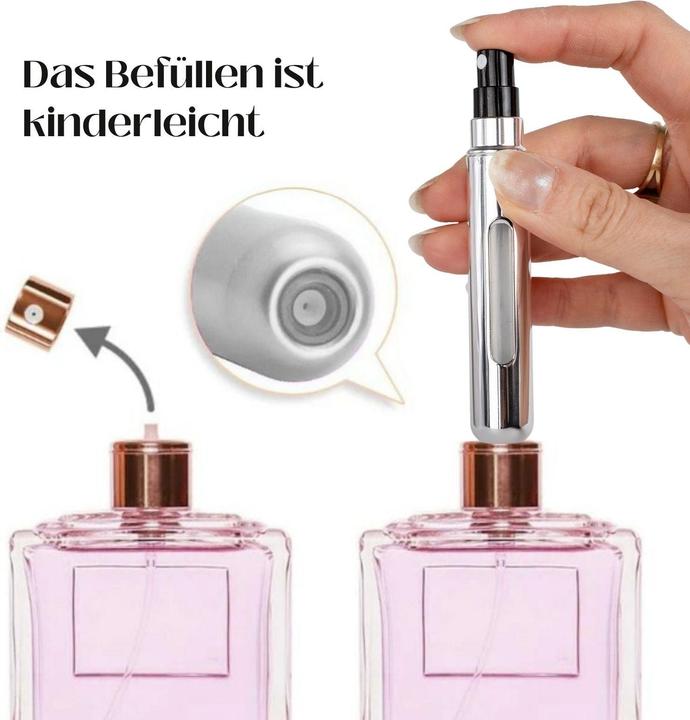 Produktbild Hermex Mini-Parfümzerstäuber-Set (Eau de Toilette, 8 ml)