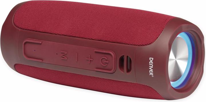 Productafbeelding Denver BTV-220BORDEAUX Draagbare Luidspreker Draagbare Stereo Luidspreker Rood 8 W (Elektrische stroom)