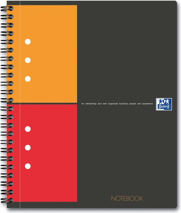Produktbild Oxford Spiralbuch (A5+, Kariert, Weicher Einband)