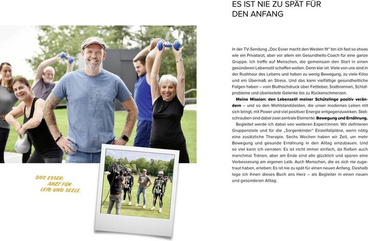 Produktbild Doc Esser macht den Westen fit (Deutsch, Heinz-Wilhelm Esser, Bettina Matthaei, 2022)