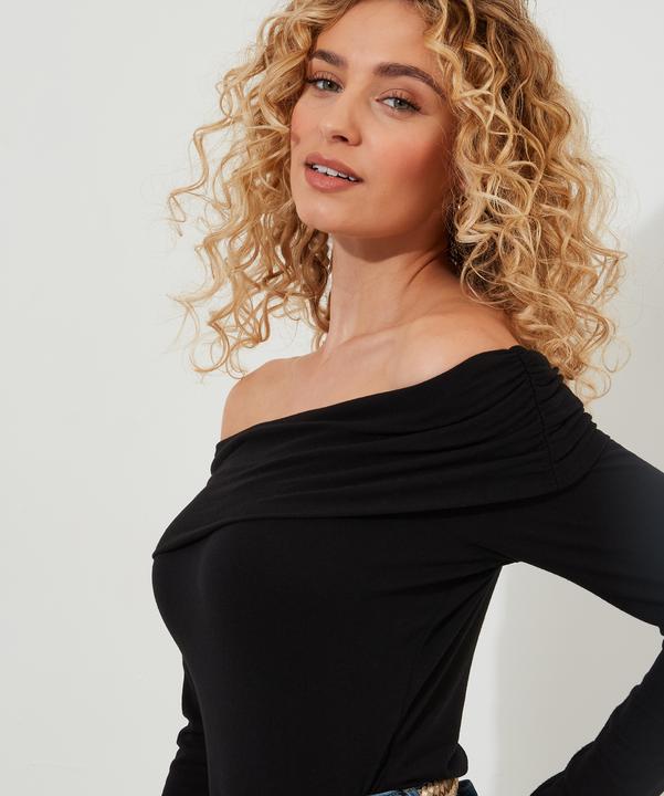 Actual product image Joe Browns Classic Slim Fit Bardot Top (46)