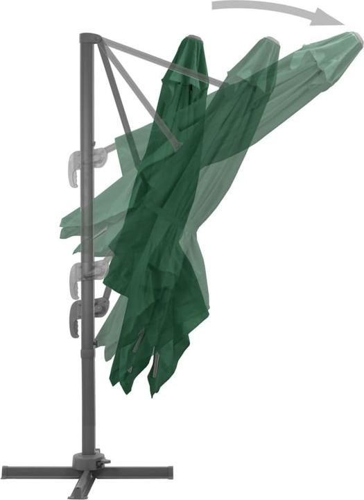 Immagine prodotto vidaXL freischwingender Sonnenschirm (3 m)