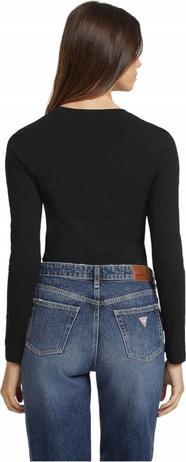 Image du produit Guess Gj Ls Vn Slim Mini Damen Langarm-T-Shirt (S)