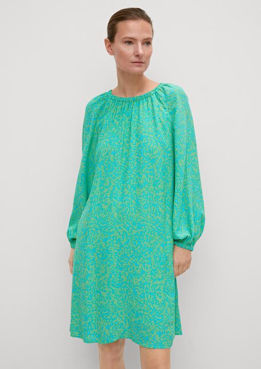Image du produit Comma Kleid Musterkleid aus Viskose (44)