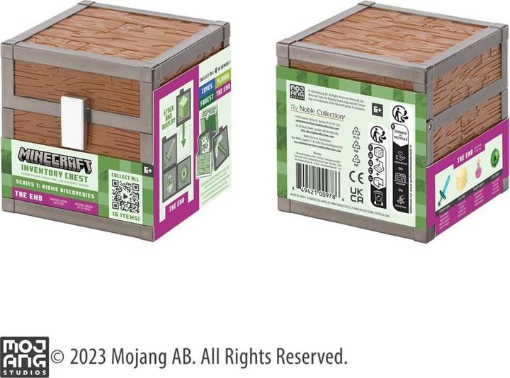 Actual product image Noble Collection Minecraft Loot Chest The End 10 cm