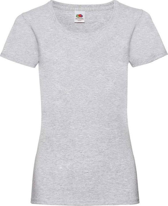 Produktbild Fruit of the Loom Valueweight Heather Lady Fit TShirt (XS)