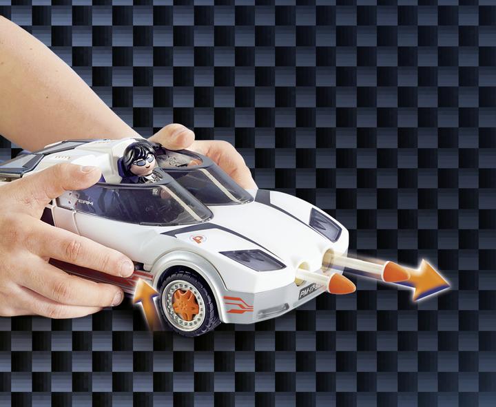 Immagine prodotto Playmobil 71587 La Spy Racer dell'Agente P (71587, Agenti Top Playmobil)