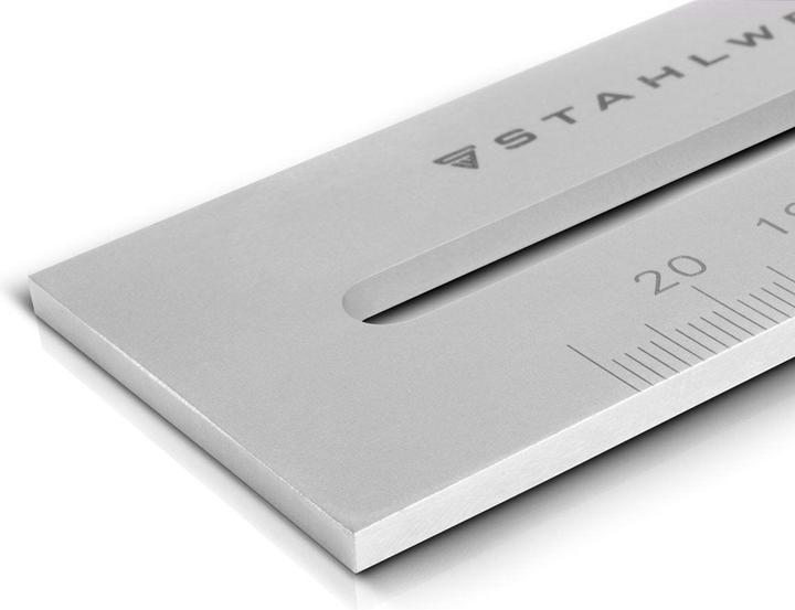 Actual product image Stahlwerk Coating gauge with 200 mm measuring range and 0.1 mm vernier made of stainless steel (20 cm)
