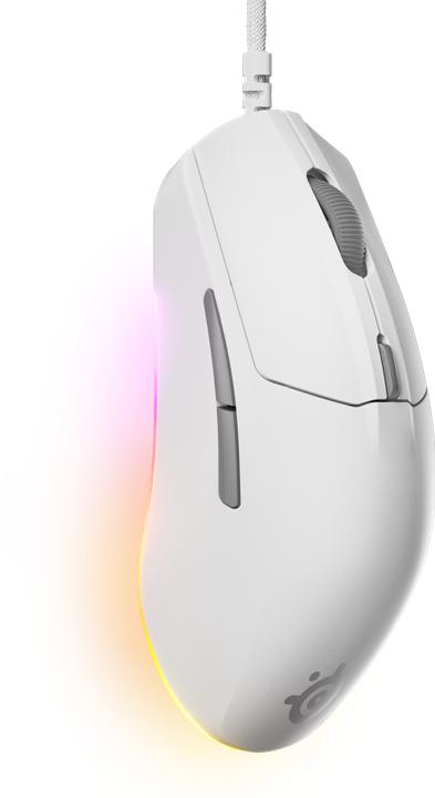 Productafbeelding SteelSeries Rival 3 Gen 2 - White (Bedraad)