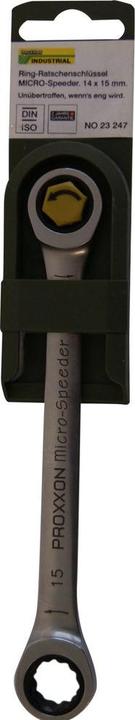 Actual product image Proxxon Micro-Speeder Ratchet Wrench (14 mm, 15 mm)