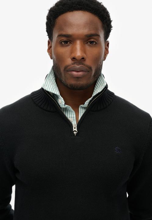 Produktbild Superdry Pullover mit Stehkragen aus Strick und Baumwolle (XL)