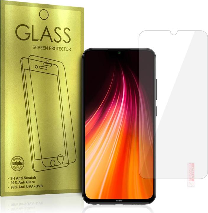 SANDISK Xiaomi Redmi Note 8 / Redmi Note 8 2021 Glass Gold Tempered Glass (1 Stk., Xiaomi Redmi Note 8)