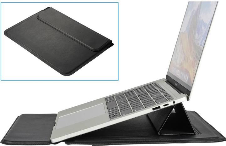 Actual product image Renkforce Notebook sleeve Fits maximum: 40.6 cm (16") Black (16", Apple)