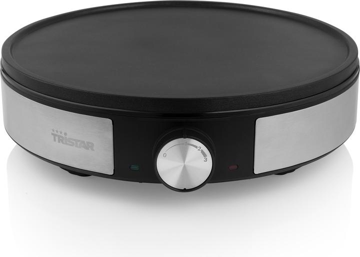 Immagine prodotto Tristar Crêpe Maker BP-2638 1200 W, Nero/Argento