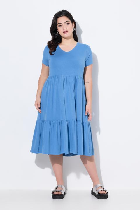 Actual product image Angel of Style Jerseykleid, V-Ausschnitt, Volants (58)