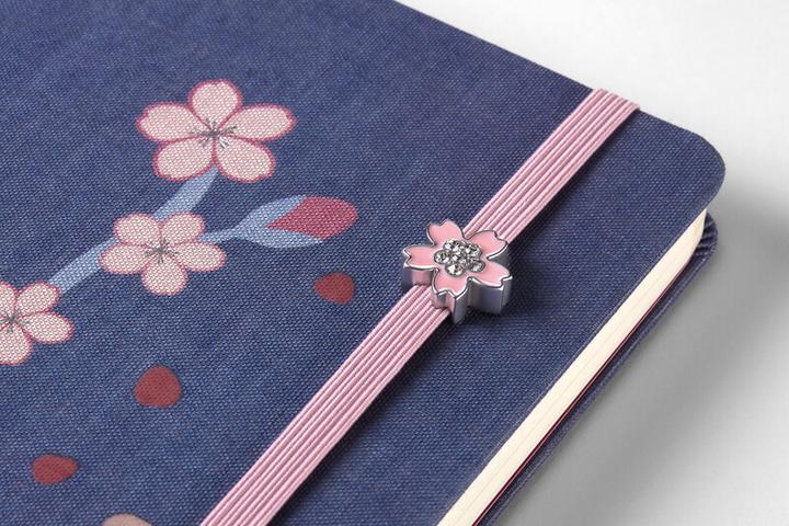 Actual product image Moleskine NB Sakura 2025 Pin Flower (No binding)