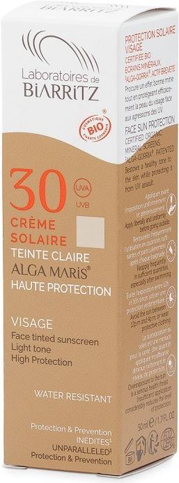 Actual product image Laboratoires de Biarritz Alga Maris (Sun cream face, SPF 30, 50 ml, 86 g)