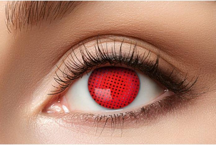 Actual product image Zoelibat Contact lens deception (Red)