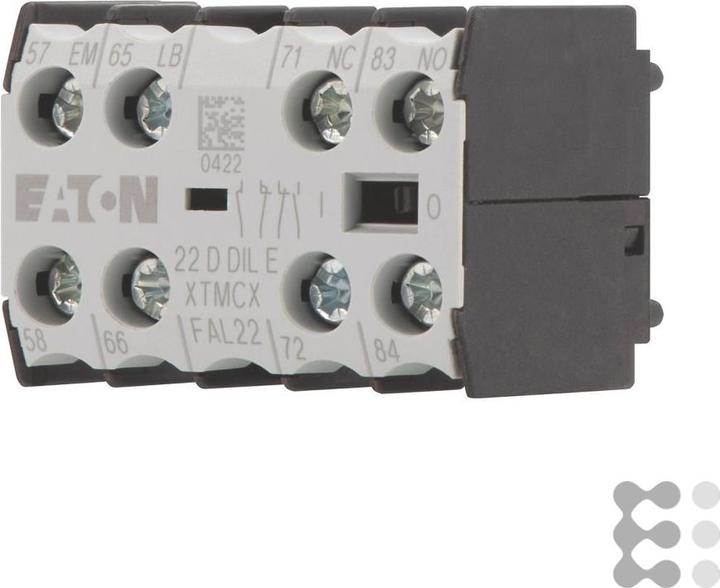 Produktbild Eaton Electric GmbH Hilfsschalterbaustein 1fS1sOE1OE1S Zentr.Ab 22DDIL