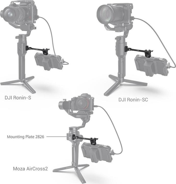 Immagine prodotto SmallRig Supporto per monitor regolabile
