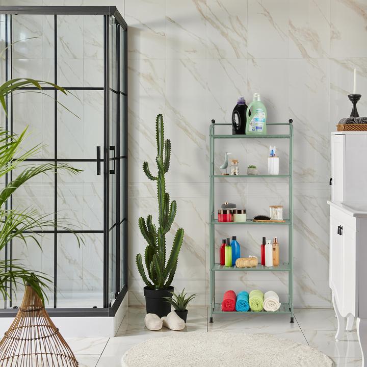 Actual product image Relaxdays Floor standing shelf (56 x 28 x 133 cm)