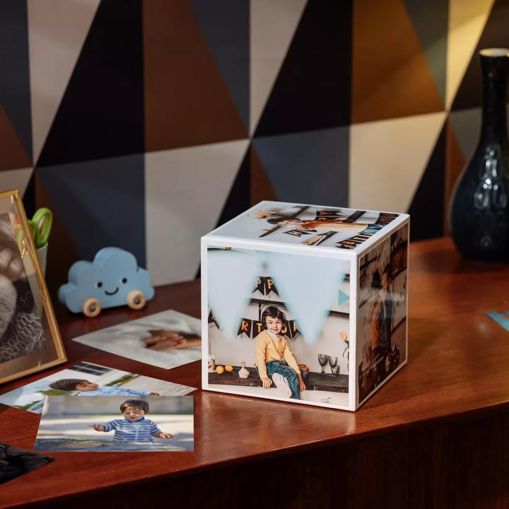 Actual product image Canon Photo Cube Creative Paper 5x5 pink (500 g/m², 130 x 130 mm, 40 x)