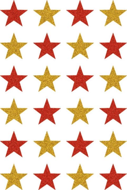 Produktbild HERMA Sticker Sterne (24 Sticker)