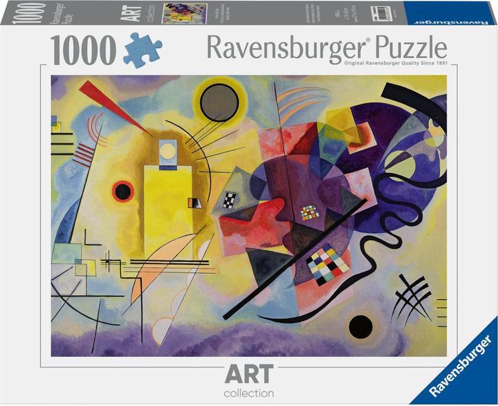 Immagine prodotto Ravensburger Kandinsky, Wassily:Yellow, Red, Blue (1000 pezzi)