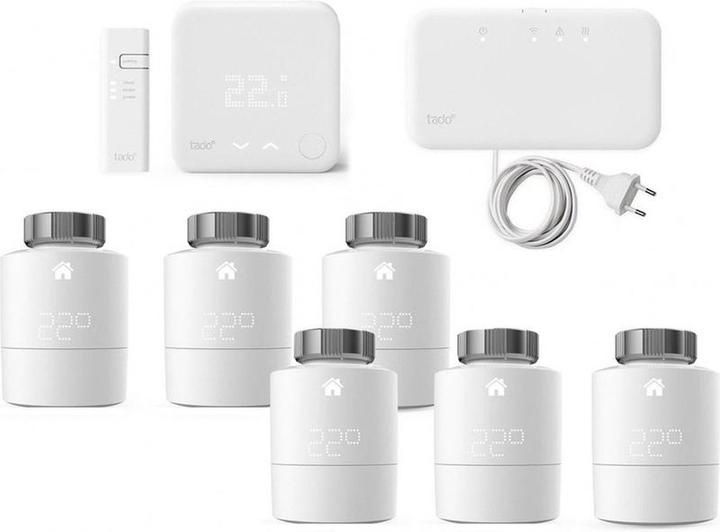 tado° Tado Bundle - Thermostaat - Wireless Smart Thermostat V3+ & SRT 6 Pack
