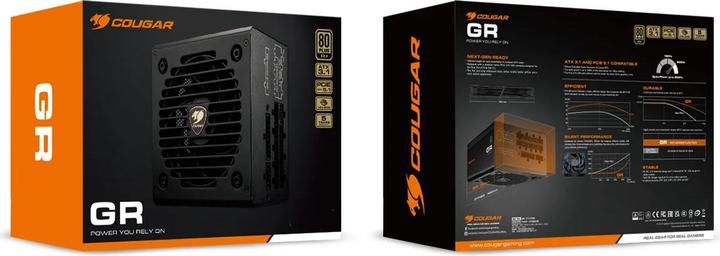 Produktbild Cougar Netzteil GR 850W ATX3.1/PCIE 5.1 / 80 Plus Gold (850 W)