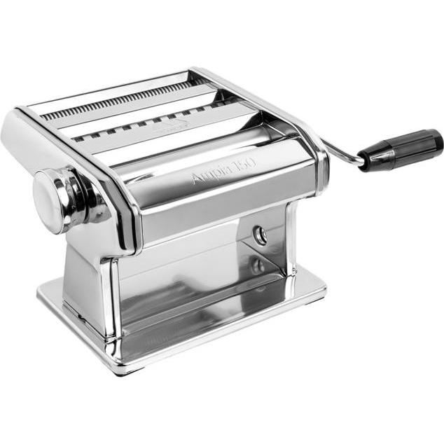 Marcato Pasta-Maschine Atlas 150, Premium Chrom, Lasagne, Macchina per pasta fresca, Argento