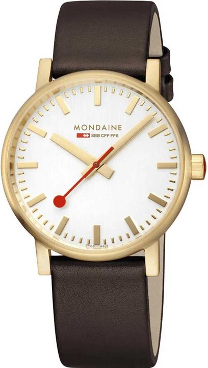 Immagine prodotto Mondaine Evo2 - Ip Gold (Orologio da polso analogico, 40 mm)
