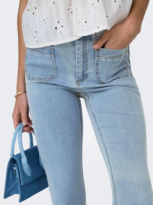 Actual product image Only ONLWAUW Hohe Taille Ausgestellt Jeans Flared fit jeans (L)