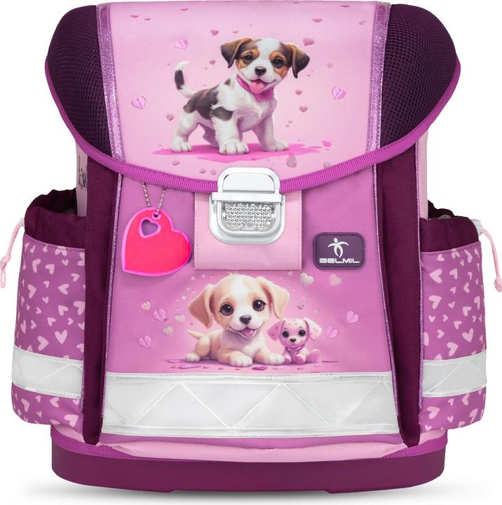 Image du produit Belmil CLASSY Schulrucksack-Set Little Puppies (19 l)