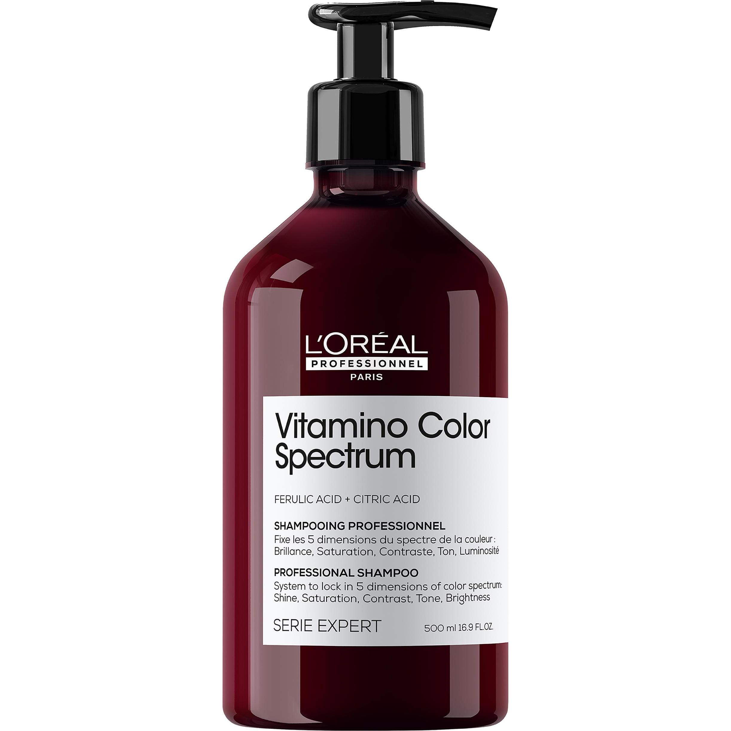 L'Oréal Professionnel, Shampoo + Conditioner, Vitamino kleurenspectrum (Vloeibare shampoo, 500 ml)