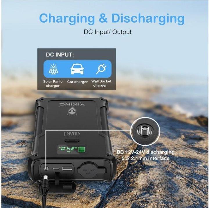 Produktbild Viking Outdoorov?? powerbanka VIDAR I (36000 mAh, 160 W, 133 Wh)