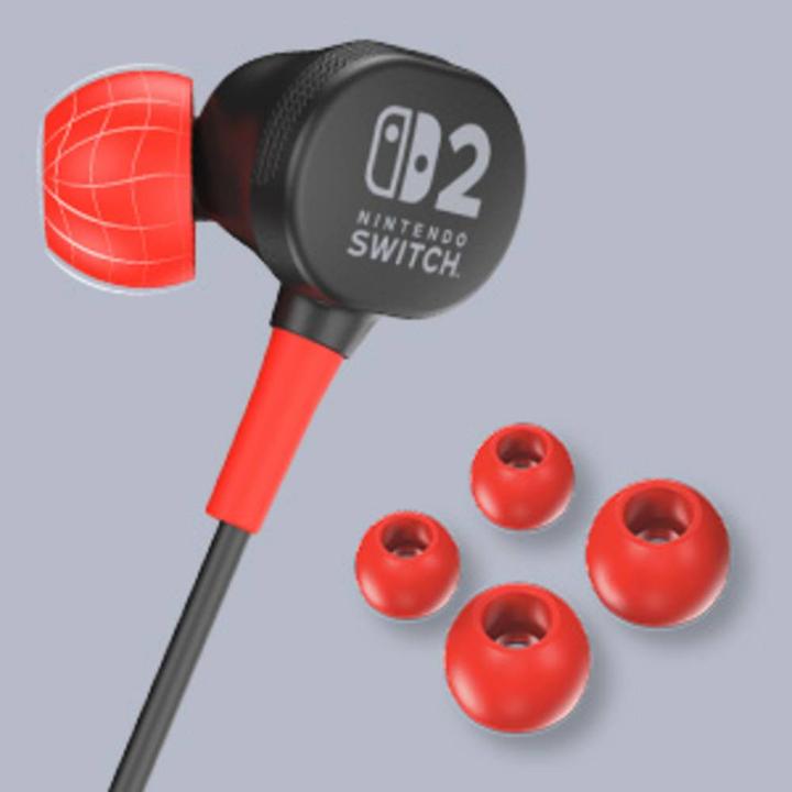 Produktbild PowerA NSW2 Headset wired Earbuds black (Kabelgebunden)