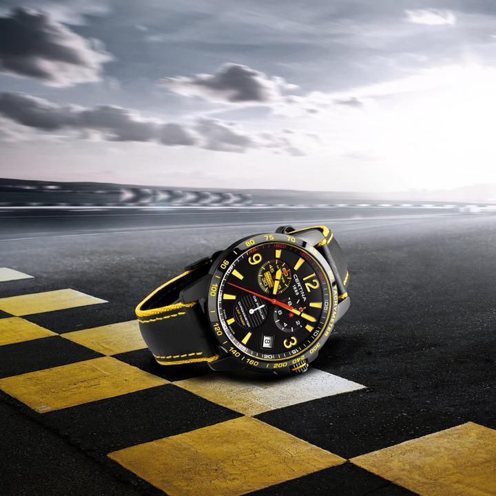 Immagine prodotto Certina DS Podium Chrono Lap Timer Racing Edition (Orologio da polso analogico, Cronografo, Fatto in Svizzera, 42 mm)