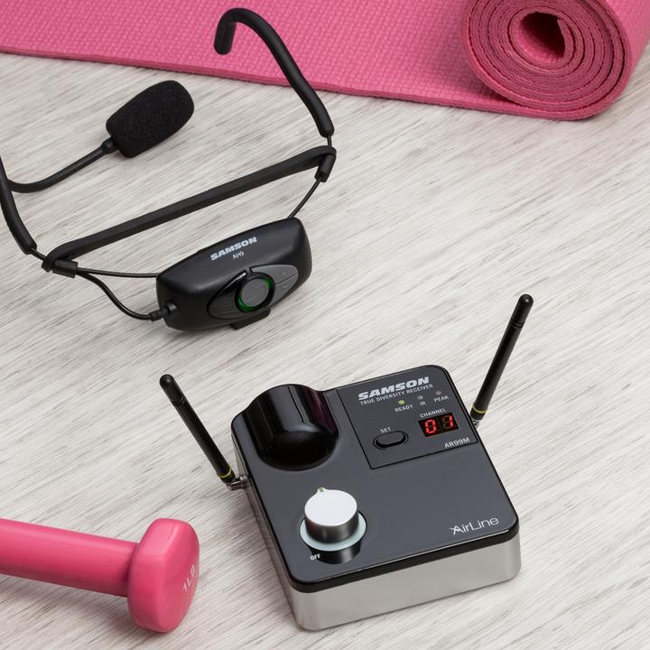 Actual product image Samson Airline 99m AH9 Fitness Headset, transducer principle