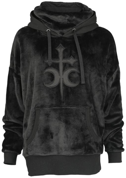 Produktbild Gothicana by EMP Fluffy Hoody with High Collar (M)