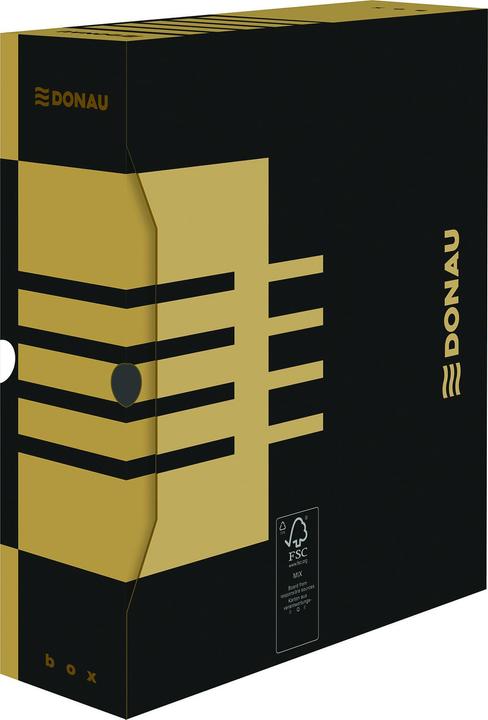 Actual product image Donau Archive box, cardboard, a4/100mm, brown (A4)