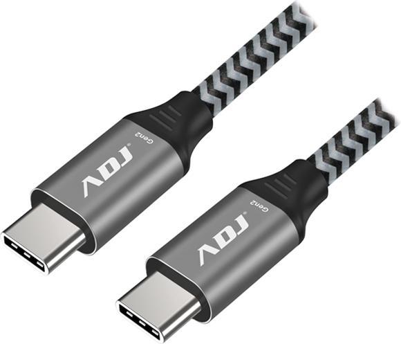 Immagine prodotto ADJ CAVO USB 3.2 TYPE C 60 WATT BK 1,5M 20V/3A (1.50 m, USB 3.2, 60 W)